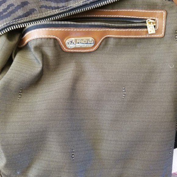 Sale! New Fendi Rare Vintage Italy Roma 1925 Zebra bag - Picture 12 of 17